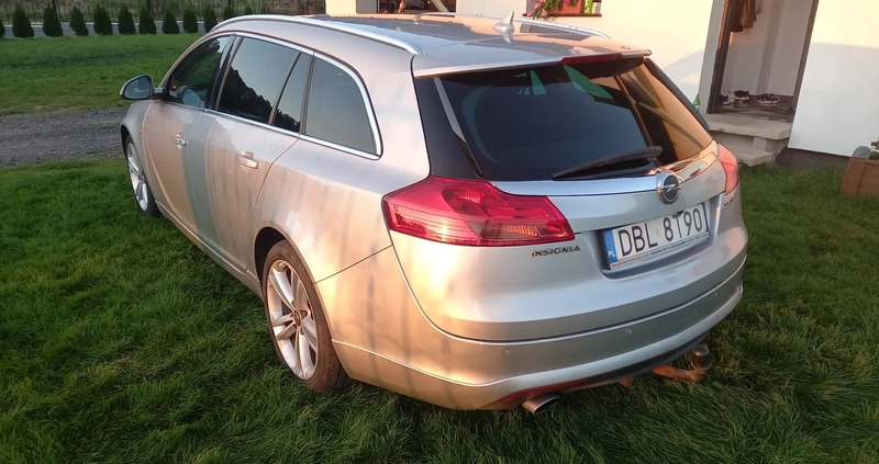 Opel Insignia cena 24500 przebieg: 278520, rok produkcji 2009 z Bolesławiec małe 596